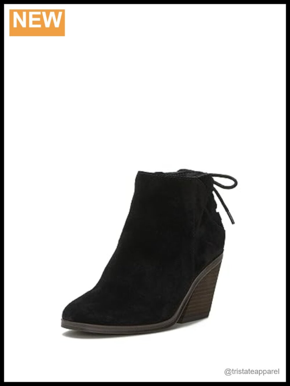 Lucky Brand Mikasi Lace-up Suede Bootie Women Ankle Boots Zip
